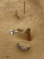 Рис. 11. Могильник Горошков, погребение 13. Сопроводительный инвентарь (фото Л.С.Воротинской, А.И.Дробушевского).